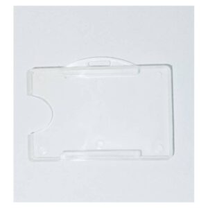 Porta Crachá em PVC Rigido Transp. 89x58 Horizontal