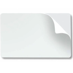 Cartão Pvc Branco Adesivado Personalizável 0,46mm 100 Unidades